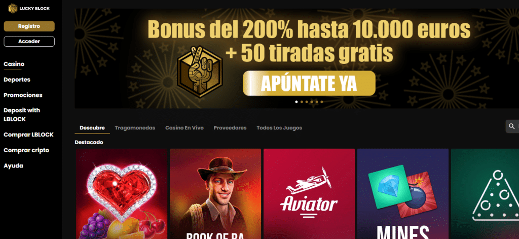 casino Bilbao Lucky Block Casino