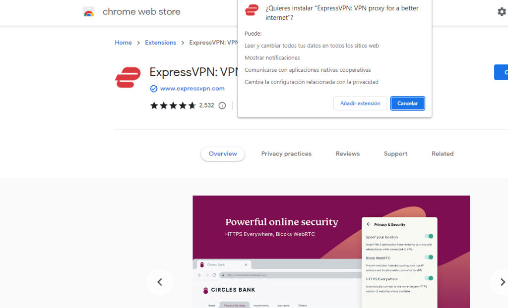 VPN Chrome ExpressVPN