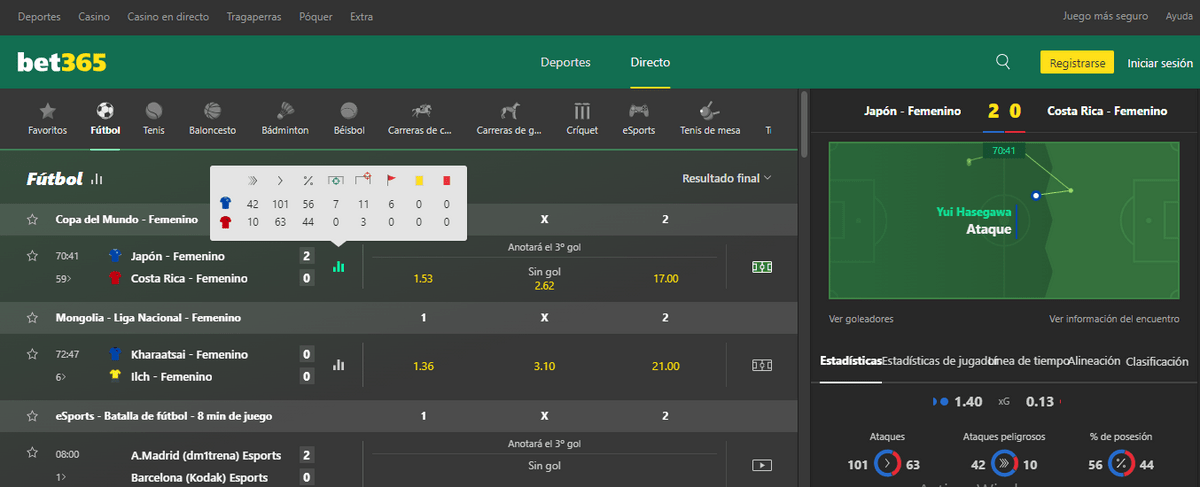 bet365 apuestas en vivo