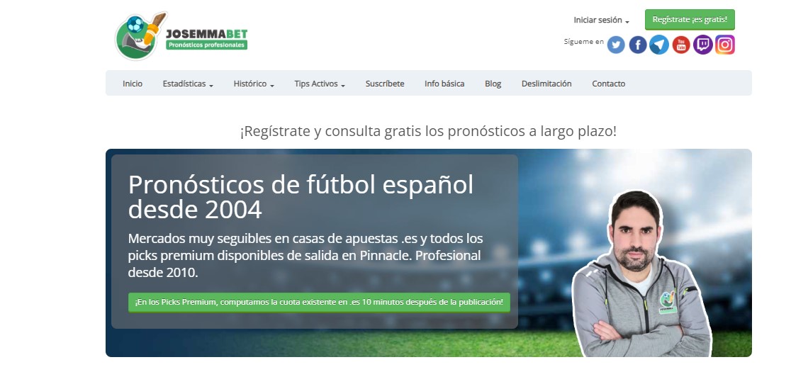 josemmabet tipster apuestas