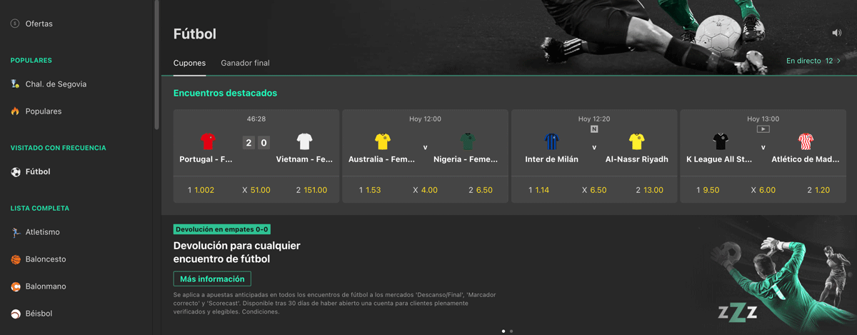 Paso 4. Hacer la primera apuesta deportiva