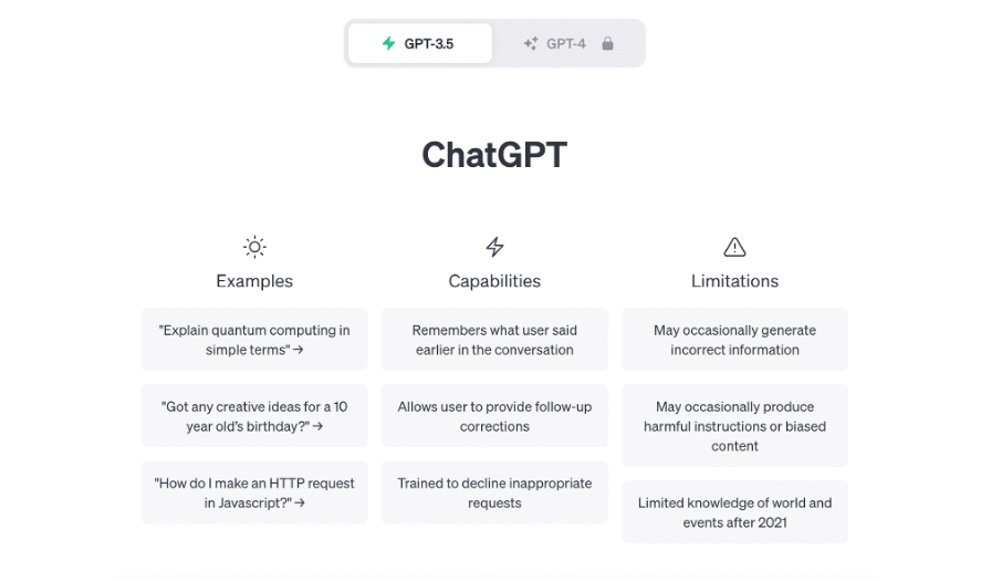 chat gpt login español