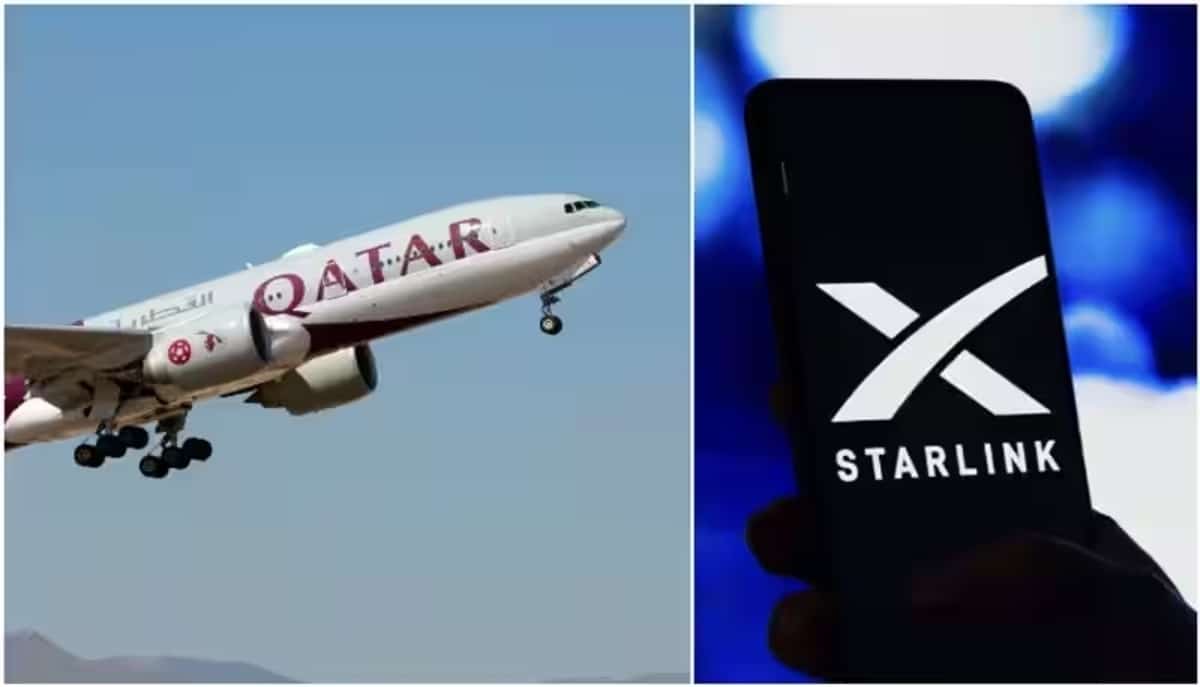 Starlink llevará Internet por satélite a toda la flota de Qatar Airways