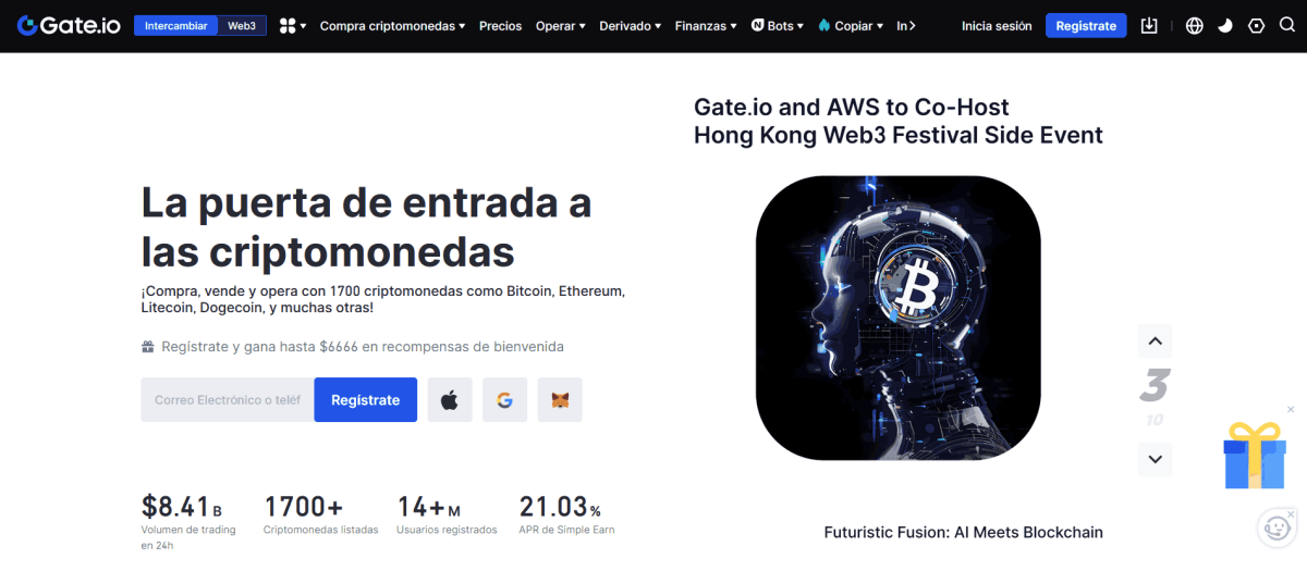 defi wallet gate.io