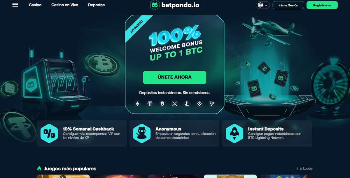 BetPanda, Tether casino