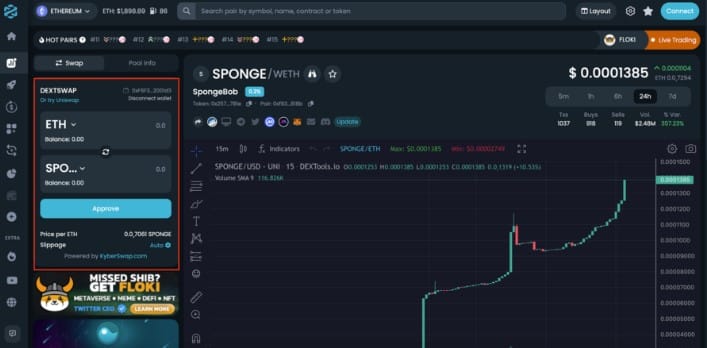 spungebob ethereum