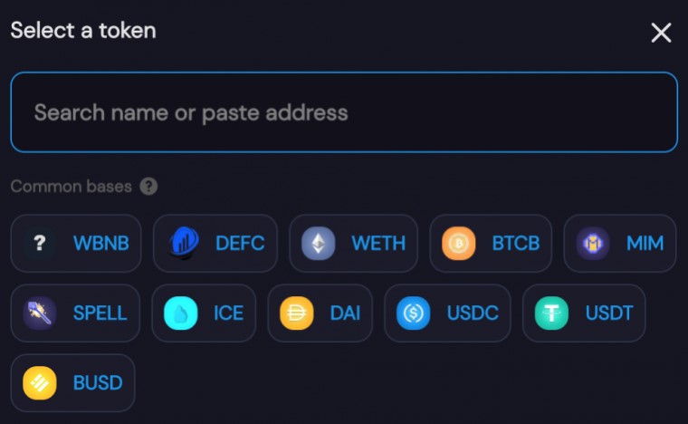 DeFi Swap