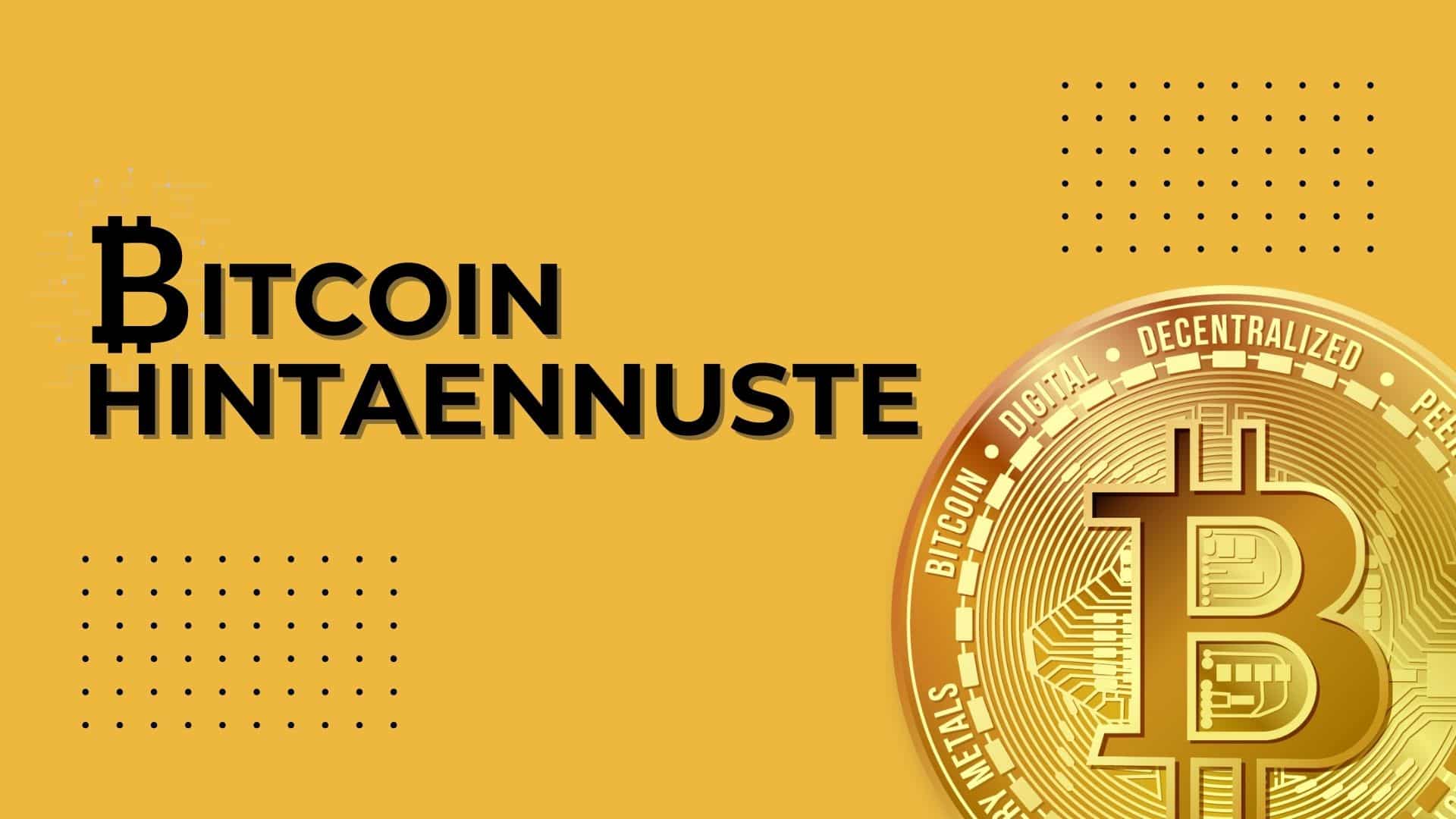 bitcoin hintaennuste