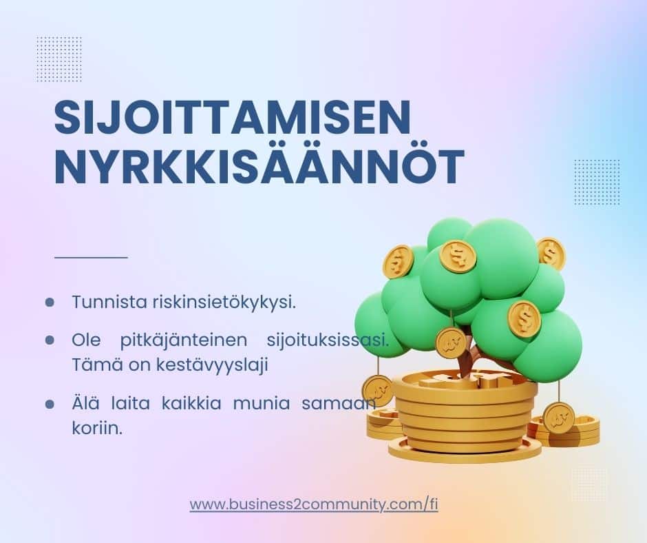 Sijoittaminen nyrkkisäännöt