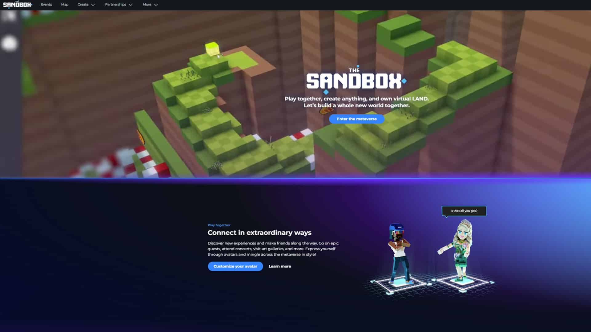 the sandbox