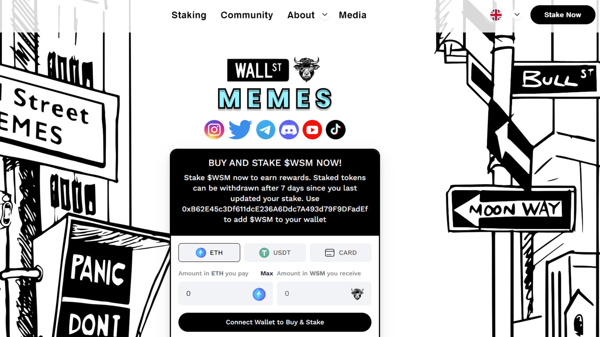 wall street meme token