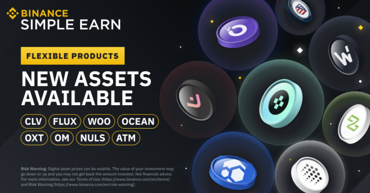 Binance add new assets