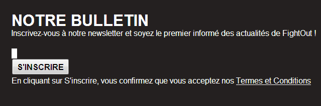 acheter FightOut et suivre son actualité