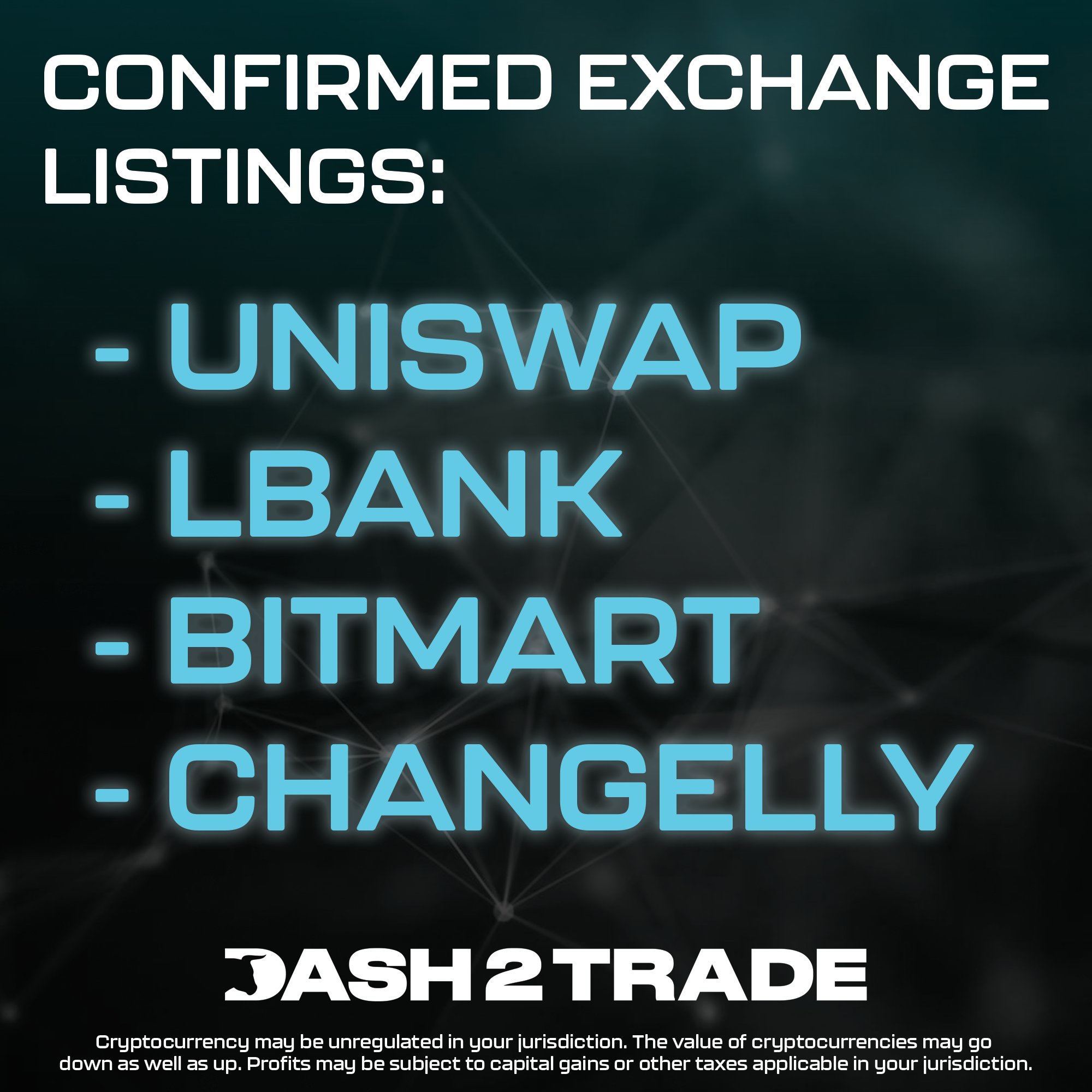 listing cex jeton dash 2 trade