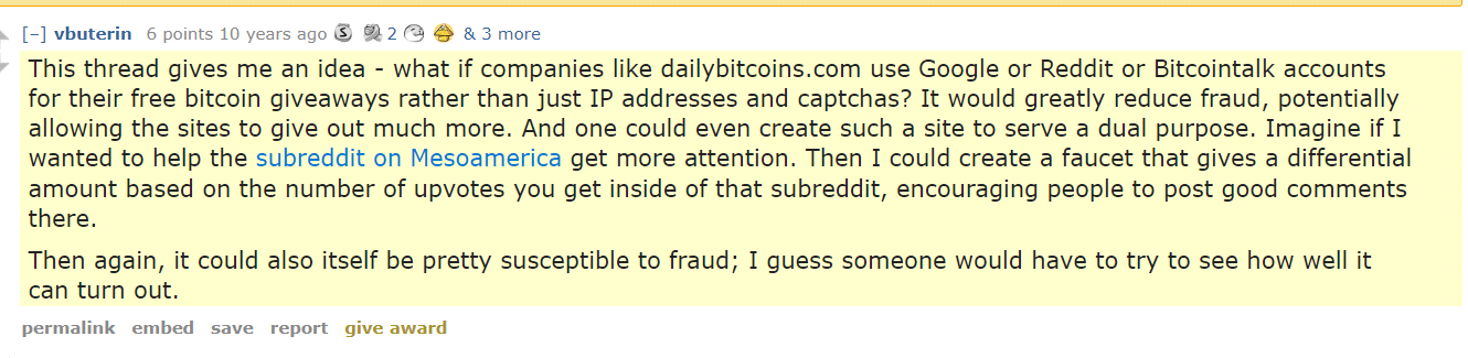 Reddit crypto