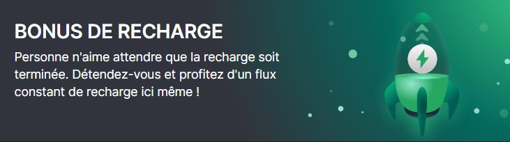 Promotion Bonus de Recharge chez BC Game