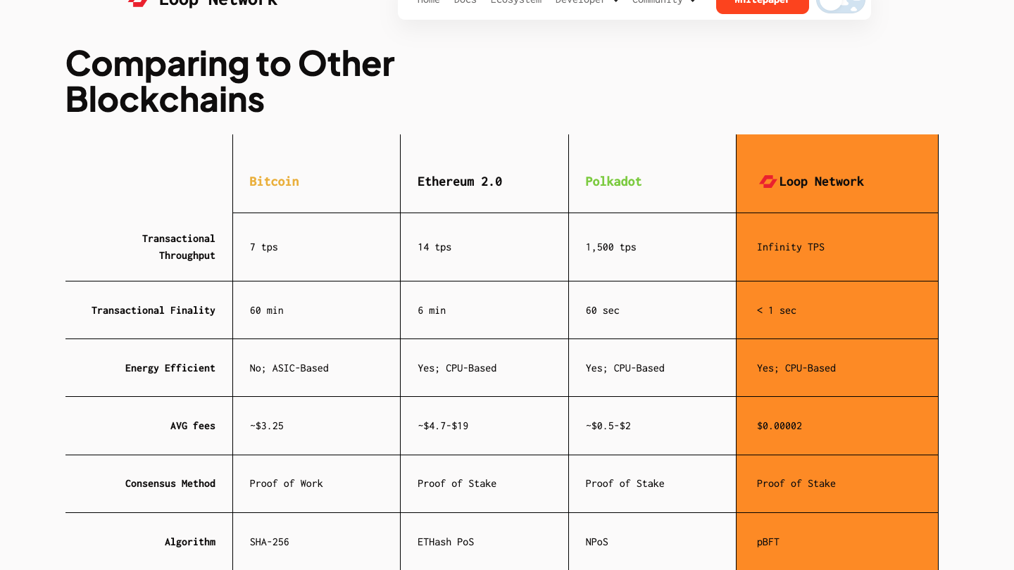 crypto loop network