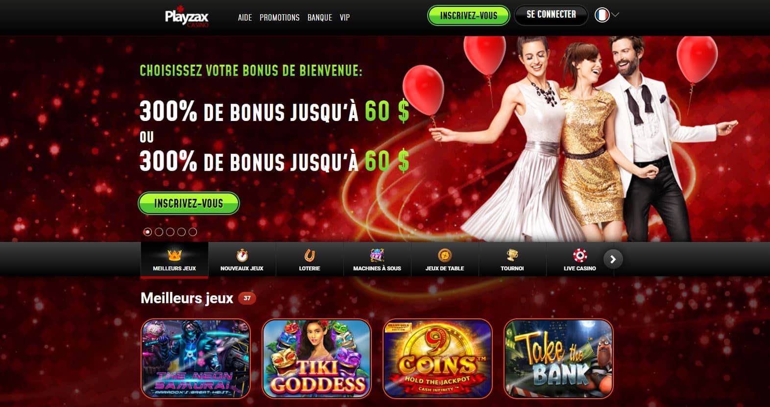 Playzax - Nouveau Casino en Ligne Canada