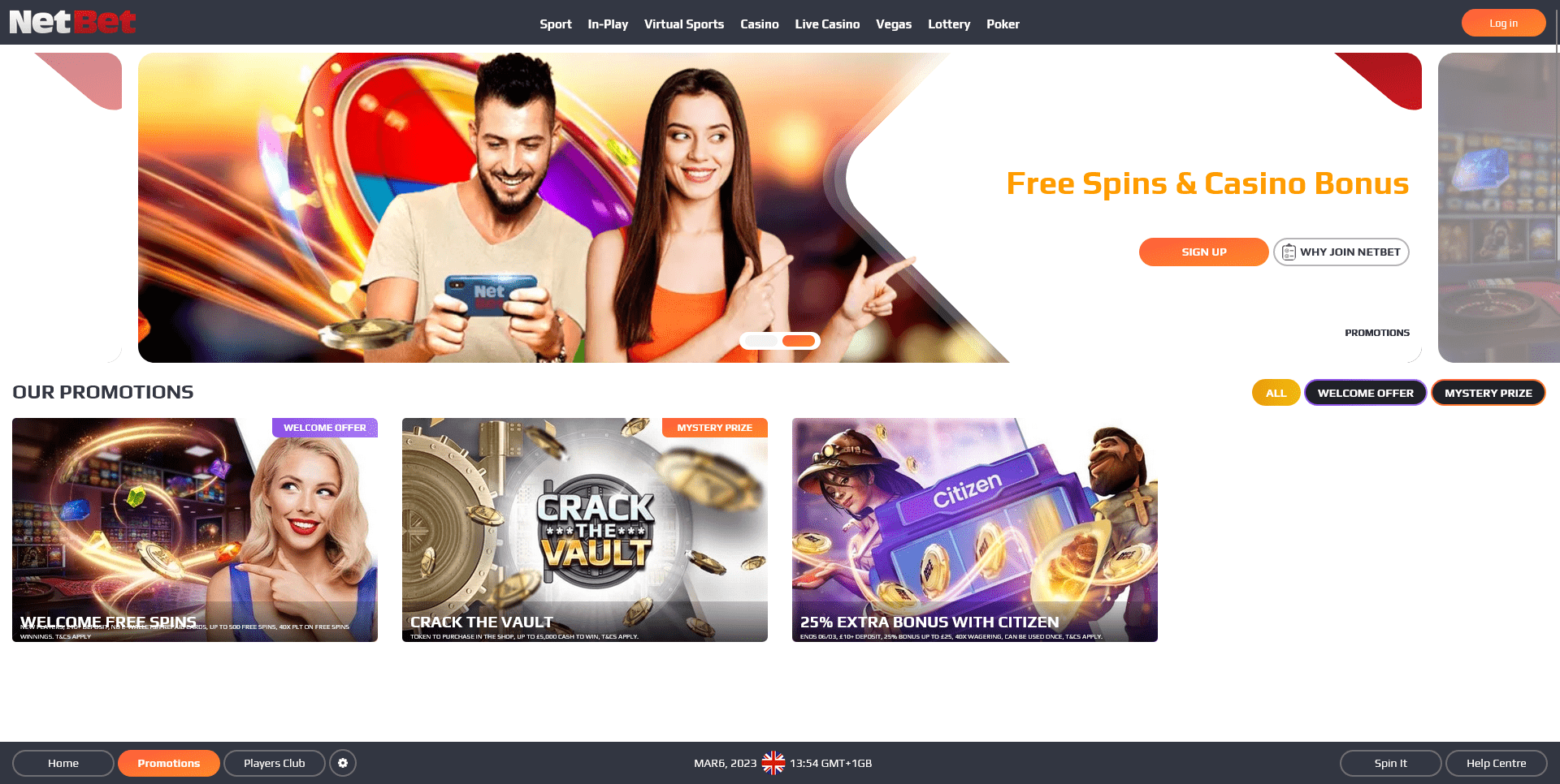 bonus netbet casino