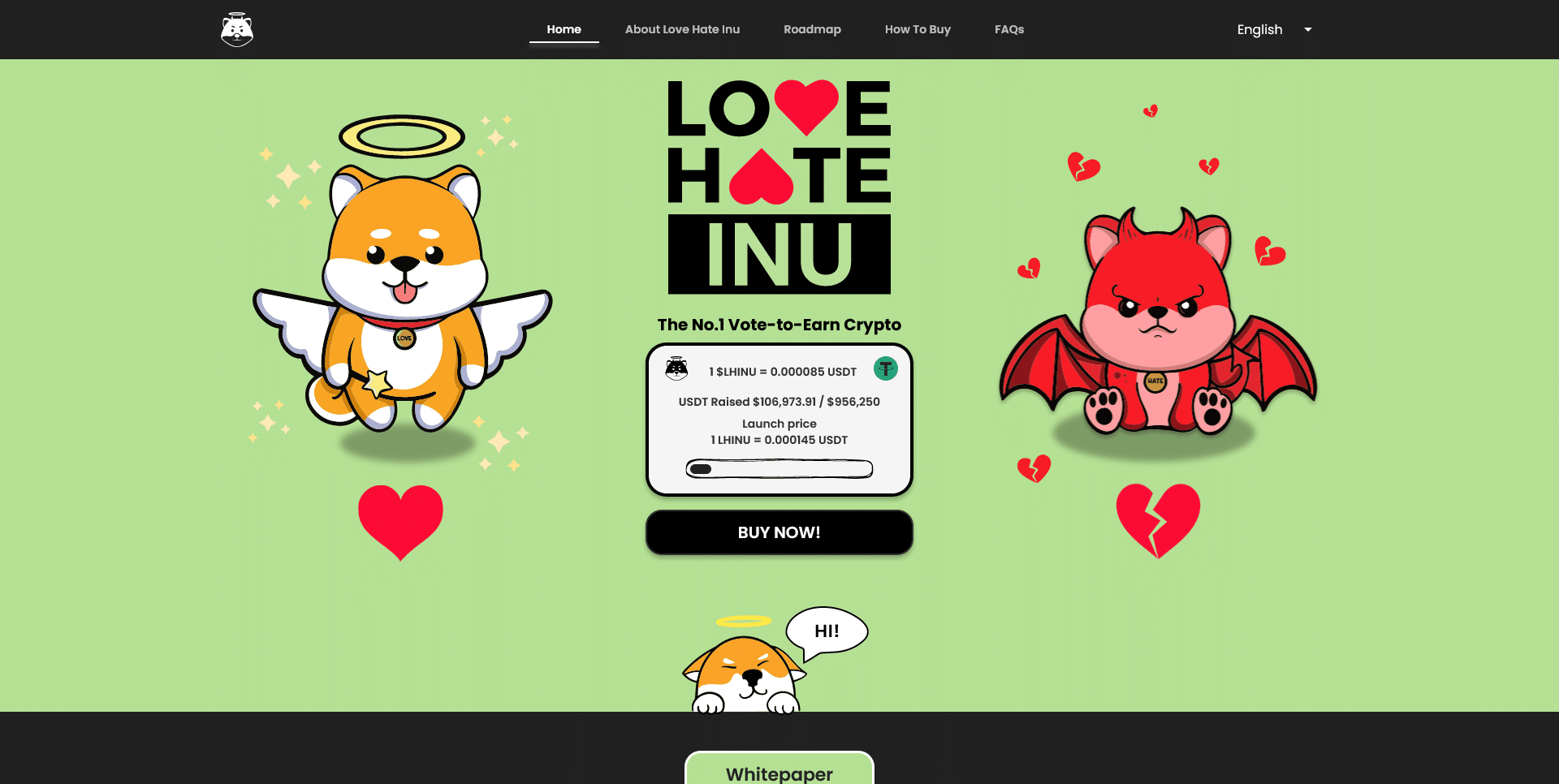 love hate inu