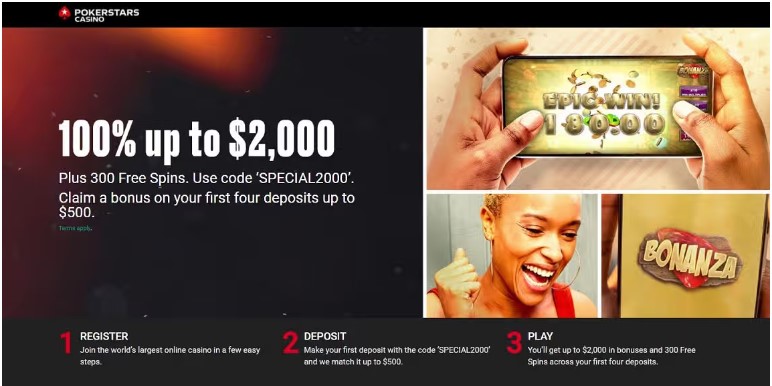 casino Pokerstars bonus