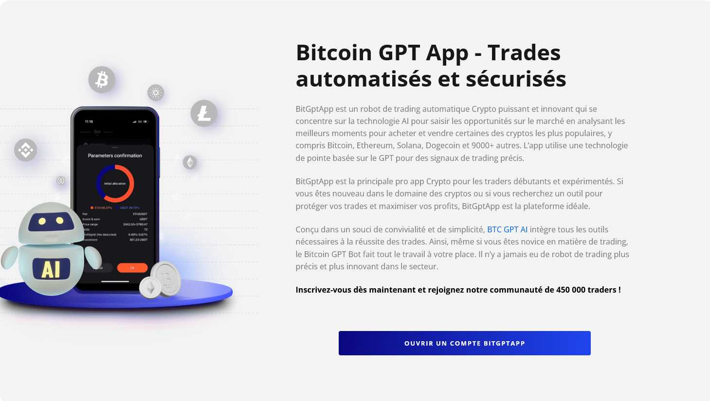 Bit GPT App - robot trading