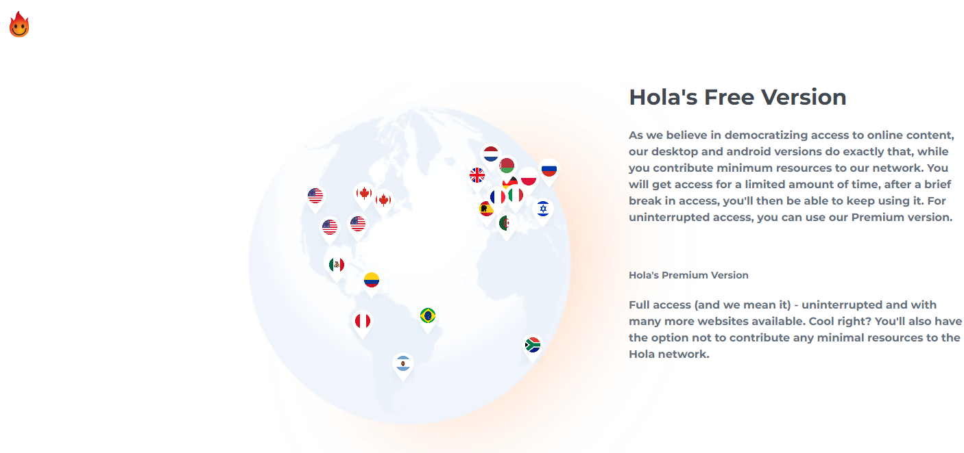 Avis Hola VPN : serveurs