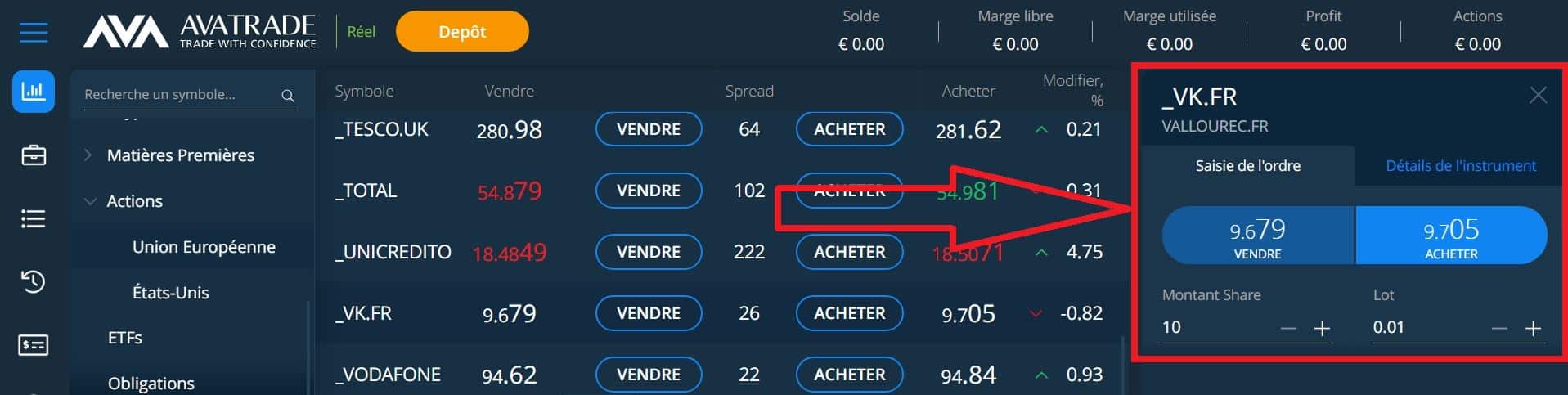 Vallourec - Acheter - Vendre l'action VK (Vallourec) - Acheter action Vallourec