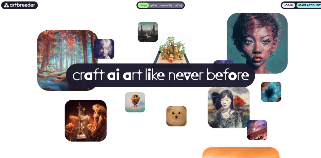 Artbreeder - générateur image AI