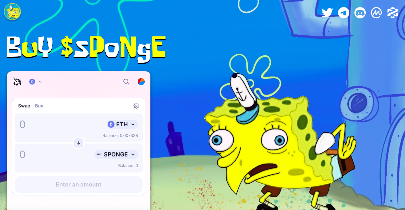 sponge