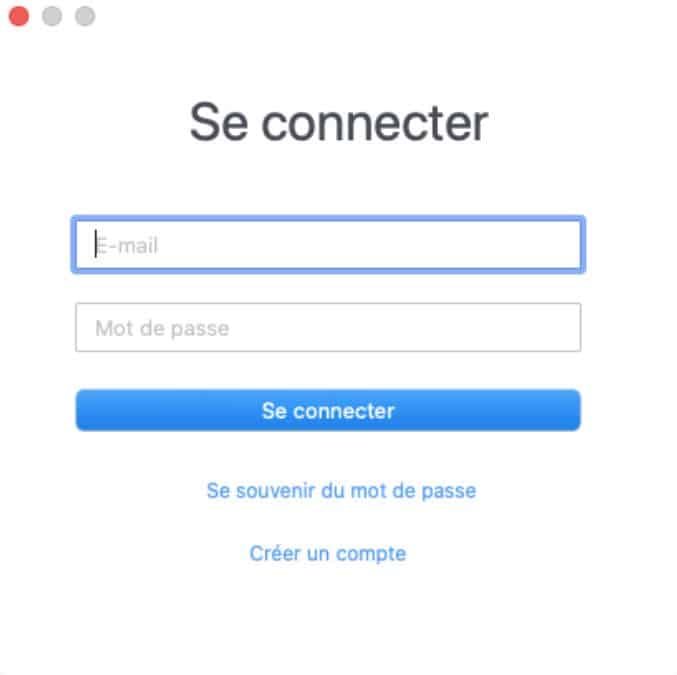 6. Se connecter à l'application NordVPN installée - comment utiliser un VPN Gratuit pour Mac