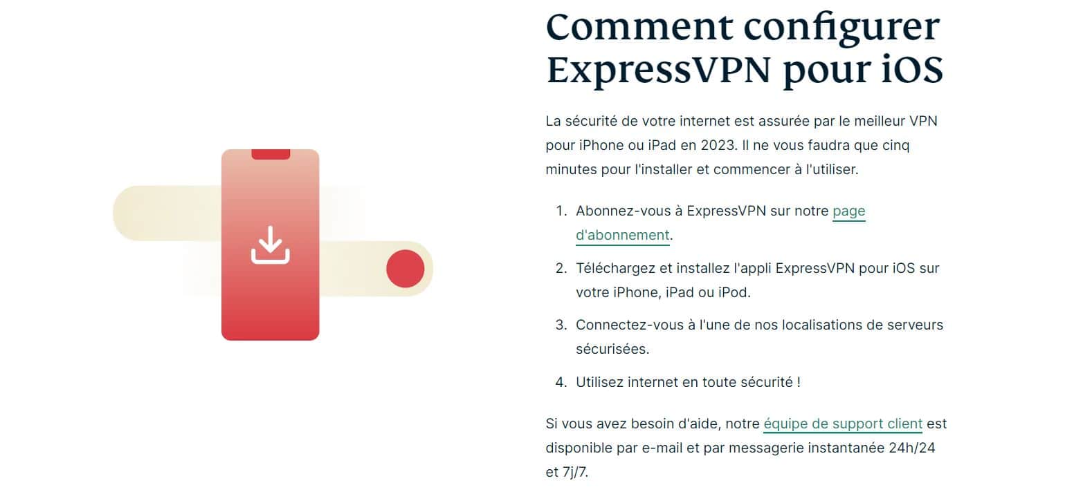 Comment Installer ExpressVPN sur iPhone