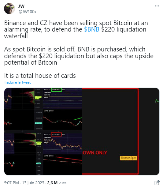 Fake News sur Binance - que se passe-t-il ?