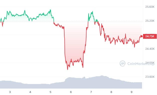 Le prix du bitcoin chute avec la répression de la SEC