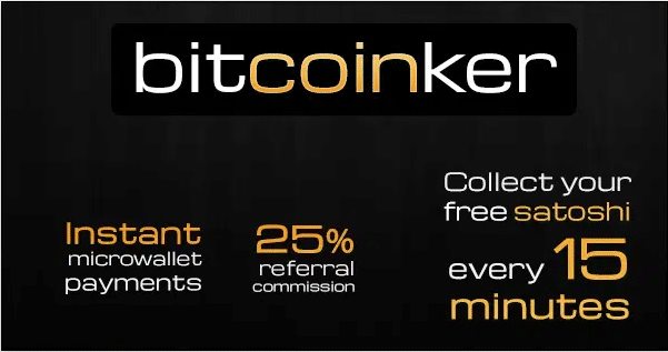 Faucet crypto : Bitcoinker