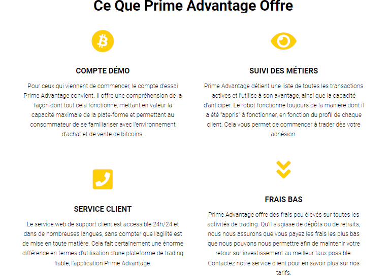 Prime Advantage avis