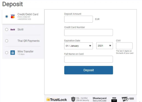 Passaggio 3: finanzia il tuo account