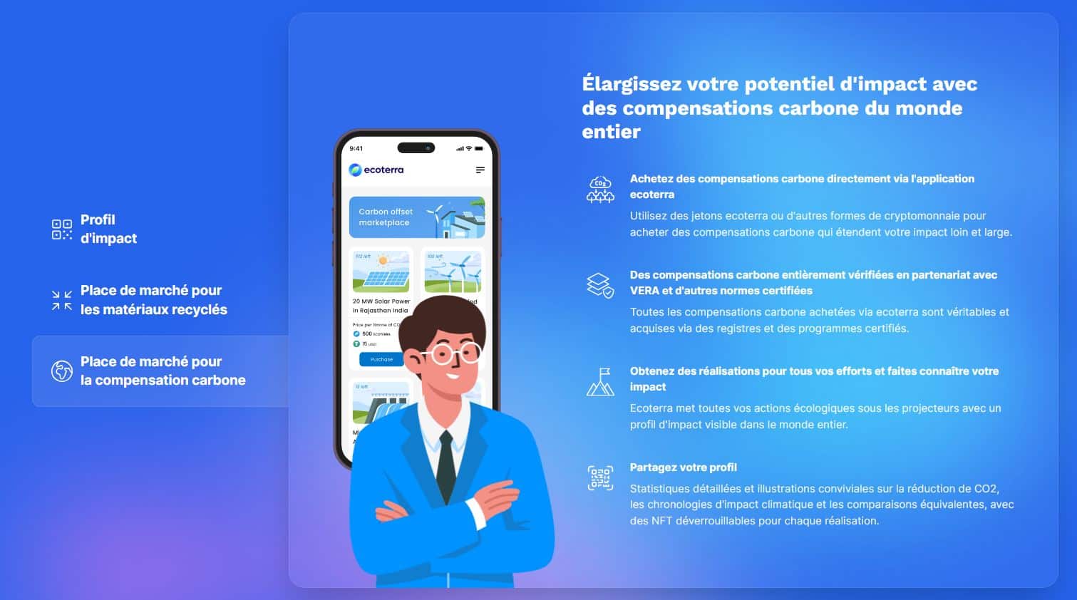 Ecoterra - compensation carbone - Investir dans les crédits carbone