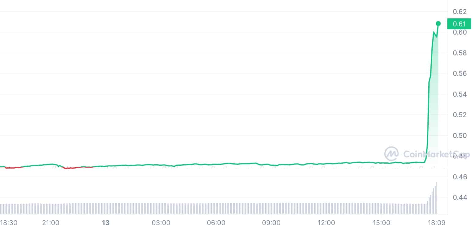 XRP : + 30 % en quelques minutes !