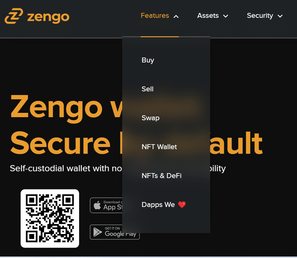 Avis Zengo : services disponibles