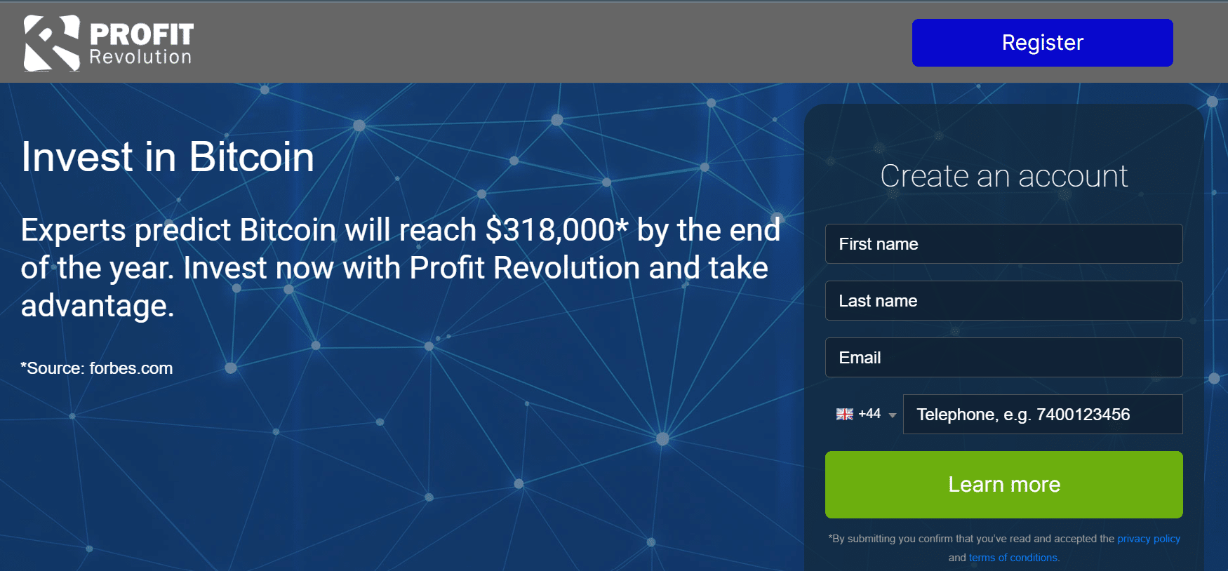 profit revolution avis app