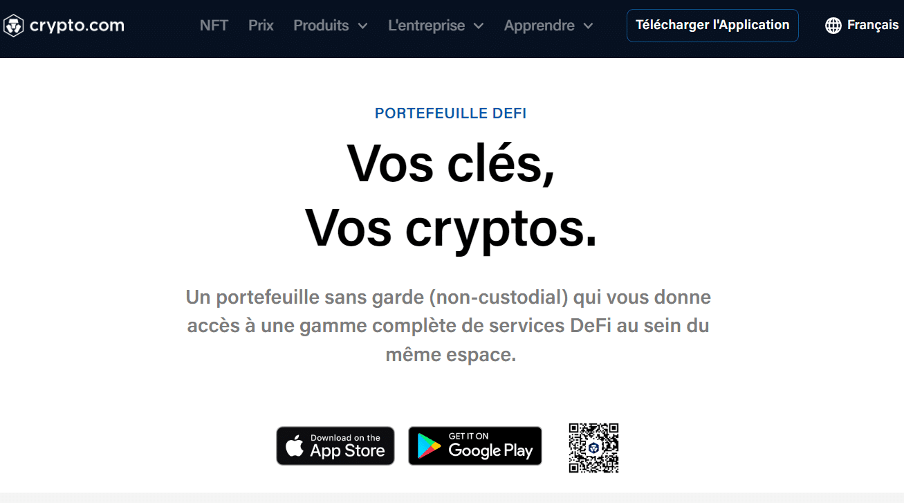 Avis crypto.com : wallet