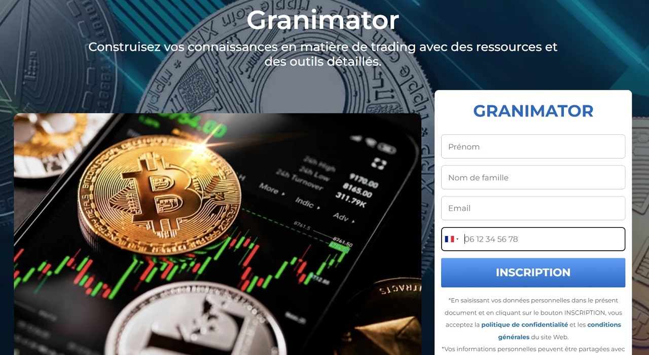 Granimator Avis - Page d'accueil