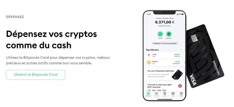 Bitpanda - Card - Meilleurs crypto exchanges