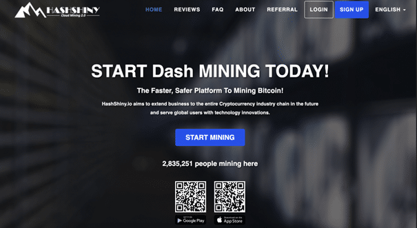 Site de minage bitcoin gratuit HashShiny