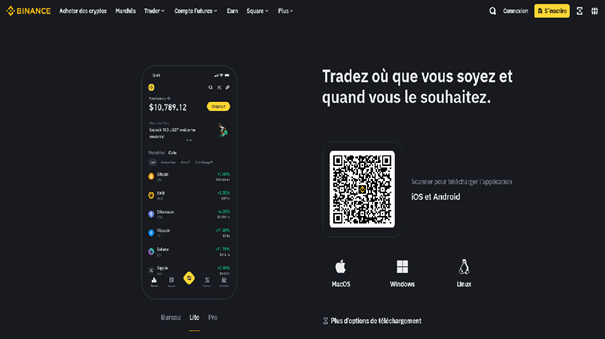 Acheter crypto avec carte de crédit : Binance