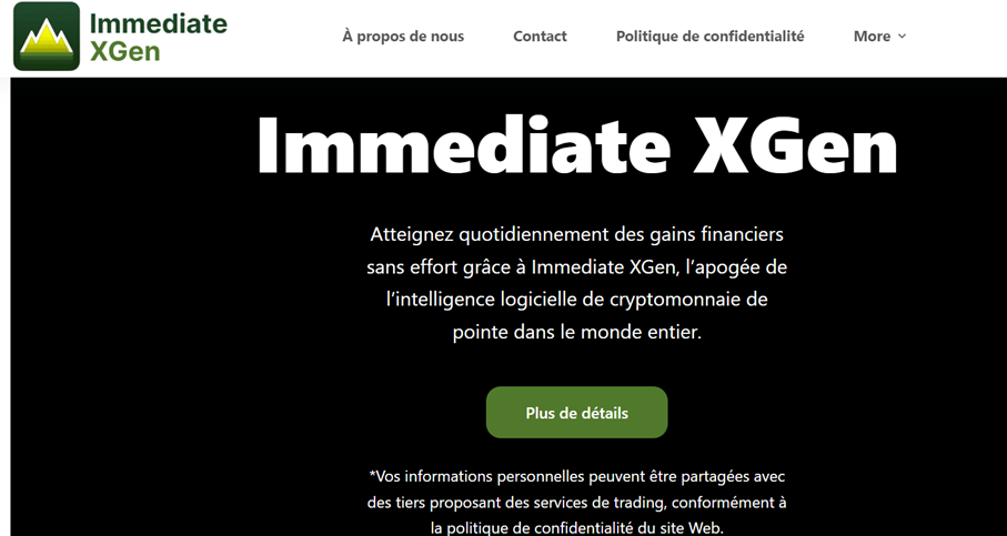 site immediate du robot