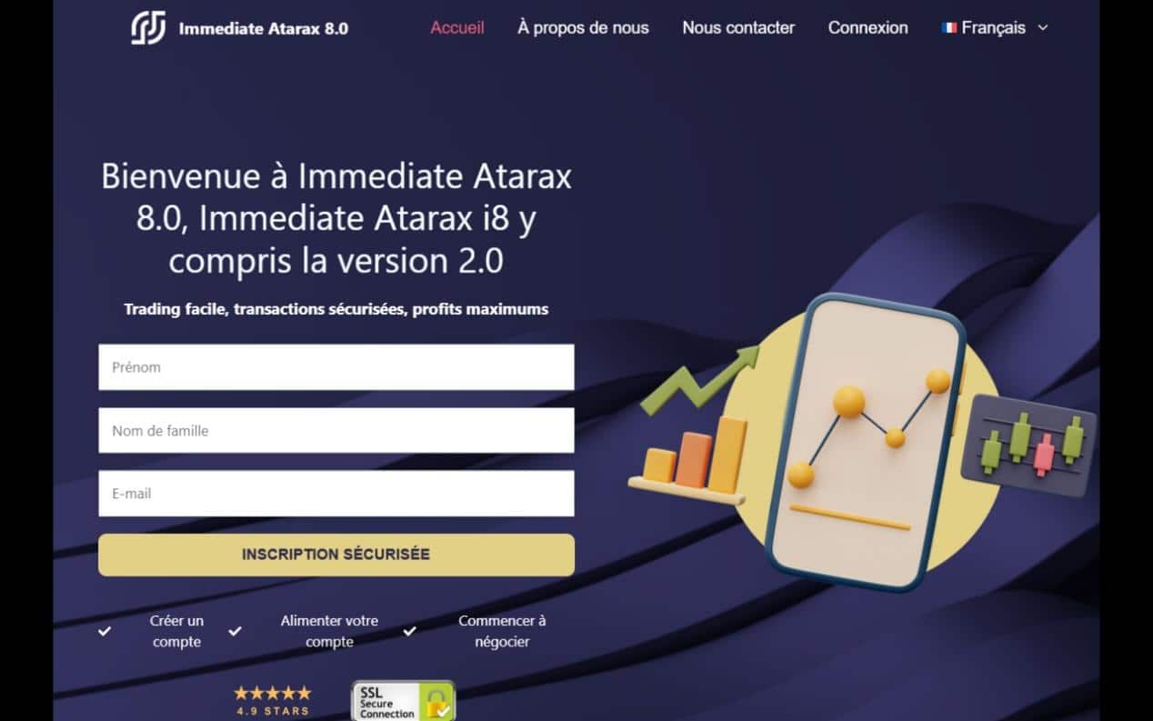 ouverture compte Immediate Atarax