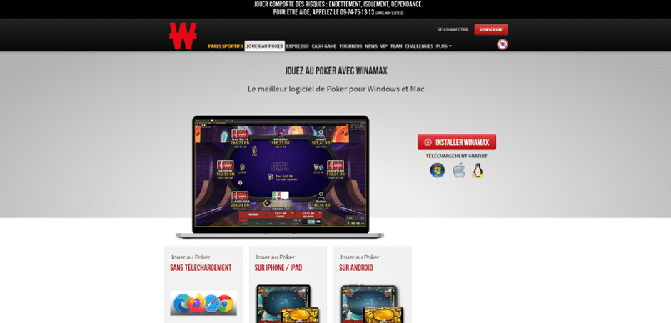 winamax casino retrait rapide