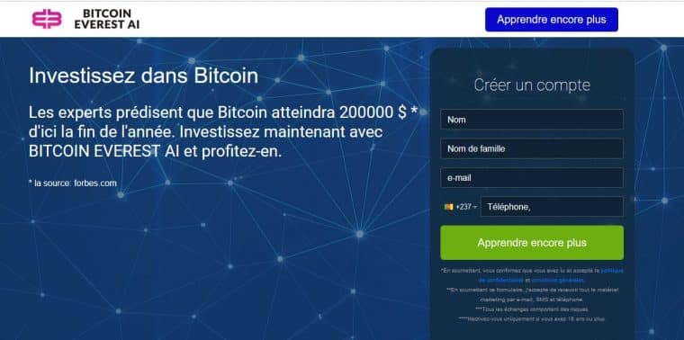 Bitcoin Everest Ai avis